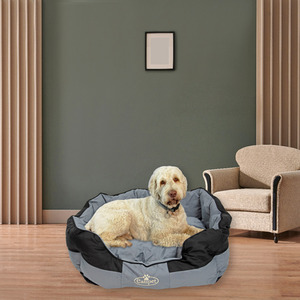 Waterproof Dog Bed in Black - Black / XL by Actiaspet