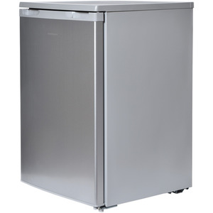 55cm Under Counter Fridge With 4* Ice Box Silver - Silver by Statesman