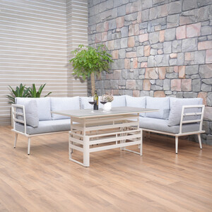 Iris Sofa Set - White