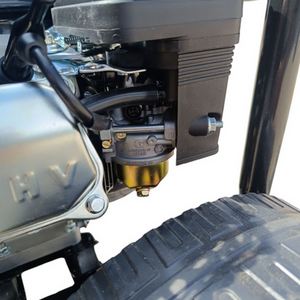 Petrol Pressure Washer 20M Hose 3950PSI 275Bar 5 Nozzles - Black by Bison