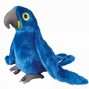 Hyacinth Macaw Soft Toy - Blue by Blue Frog Toys