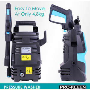 Pressure Jet Washer Power Wash and Rotary Brush - Blue by Pro-Kleen