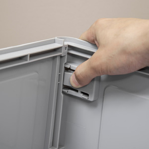 PawHut Cat Litter Box with Lid, Foldable Cat Litter Tray with Scoop - White by PawHut