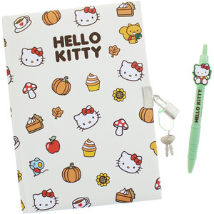 Pumpkin Hello Kitty A5 Diary and Pen - Multicolour by Hello Kitty
