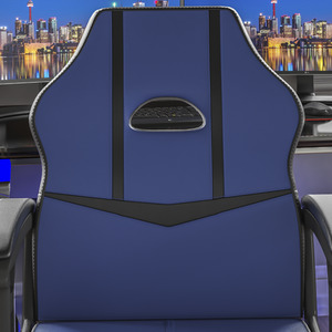 Comet Racing Gaming Chair - Blue by Vida Designs