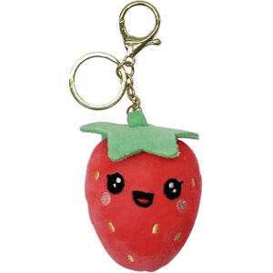 Strawberry Keychain - Red
