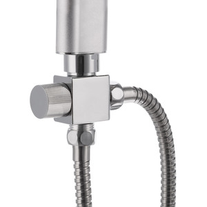 Sf-8612 Rain Shower Panel with Handheld Shower - Grey by tectake