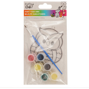 Paint Your Own Wildlife Suncatchers by Crafty Club