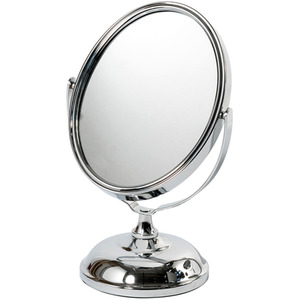 Eris Vanity 5x Magnification Table Mirror - Silver by Showerdrape