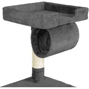 tectake Cat Tree Scratching Post Marcel - Grey by tectake
