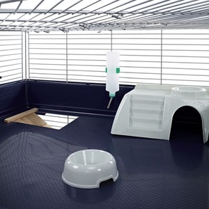 Indoor Double Corner Cage by Little Friends - Blue by Little Friends