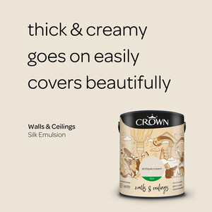 Crown Walls and Ceilings Silk Emulsion by Crown Paints