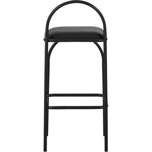 Rounded Barstool Black - Black