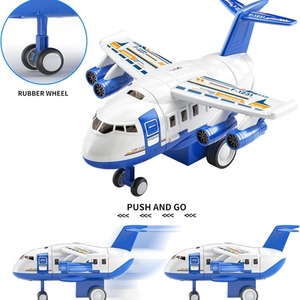 Aeroplane Toys Race Track Playset Cars Playmat For Kids - White by Temi