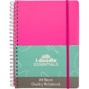 A4 Neon Chunky Notebook by i-doodle