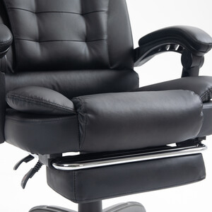 Heated Massage Chair - Black