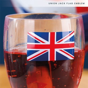 Union Jack Wine Glass - Plastic Wine Glass with Union Jack Flag Design by Sparkles Partyware