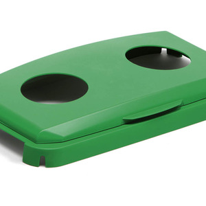Durable DURABIN Waste Bin Lid for 60 Litre Bin - Green / 285cm by Durable
