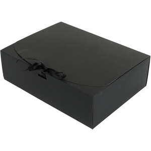 Pack of 5 Flatpack Gift Box - Black by Art Studio