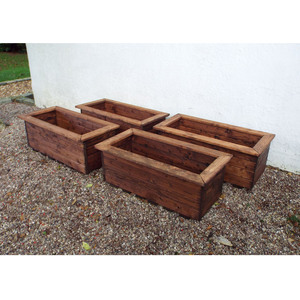 Large Trough Set - Brown by Charles Taylor