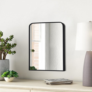 Arched Wall Mirror - Clear / 50cm by Livingandhome