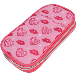 Let's Dance Compartment Pencil Case - Pink