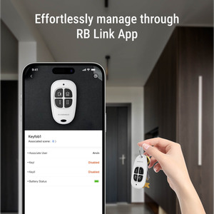 Wireless Key fob - White by Roombanker