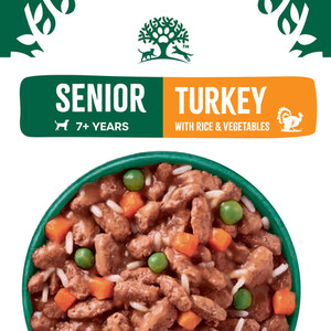 James Wellbeloved Senior Wet Dog Food Pouches in Gravy - Turkey with Rice by James Wellbeloved