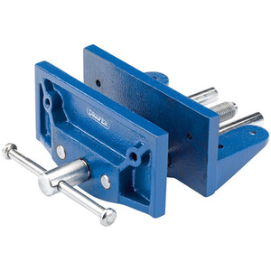 Draper 150mm Woodworking Vice - Blue by Draper
