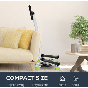 HOMCOM Adjustable Stepper - White by HOMCOM