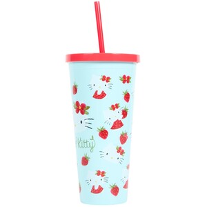 Strawberry Hello Kitty Tumbler - Blue by Hello Kitty