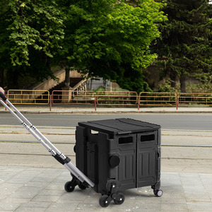 Folding Stair Climbing Shopping Trolley by lifeideas