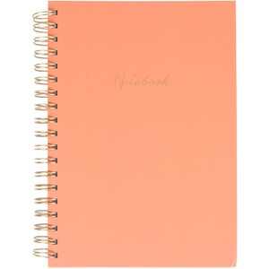 Apricot Crush Spiral Notebook B5