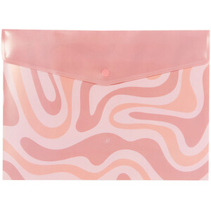 Pack of 2 Desert Haze Document Wallets - Pink or Blue