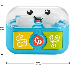 Baby Ear Buds And Toddler Learning Toy - Multicolour by Fisher Price