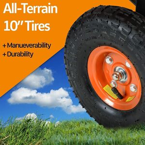 Wagon Utility Cart - Orange by SuperHandy