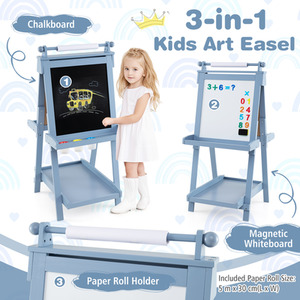 3-in-1 Double-sided Art Easel by Costway