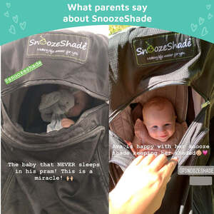 Snoozeshade Plus Extra - Black by SnoozeShade