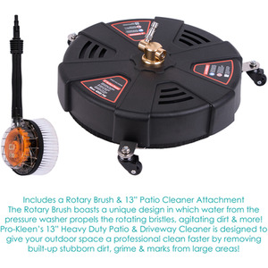 Pressure Washer Jet Wash Heavy Duty Patio Cleaner - Blue by Pro-Kleen