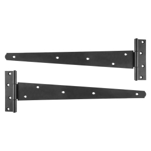 Tee Hinge Pairs - Black / 16in by Hiatt