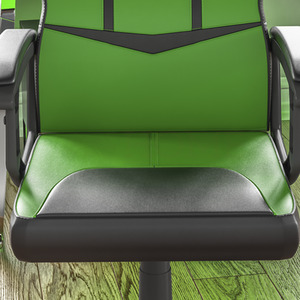 Comet Racing Gaming Chair - Green by Vida Designs