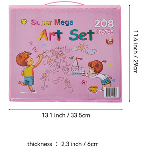 Kidkid Portable Art Set Drawing Painting Supplies by Kidkid