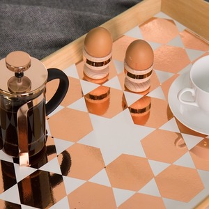 dc fix Glossy Rose Gold Self Adhesive Vinyl Wrap by d-c-fix