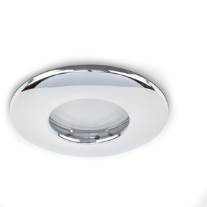 Fire Rated IP65 Downlight 6 Pack Silver Bathroom Ceiling Downlight - Silver by ValueLights