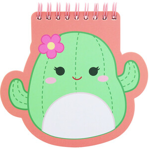 Squishmallows Cactus A6 Notebook - Multicolour