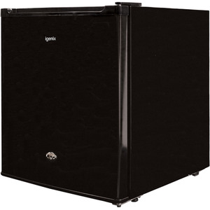 47L Table Top Fridge with Lock Black - Black by Igenix