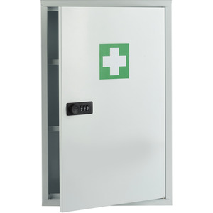 Medical Cabinet - White by Safes UK