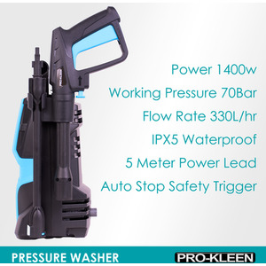 Pressure Washer Jet Power Wash with Karcher Accessories - Blue by Pro-Kleen