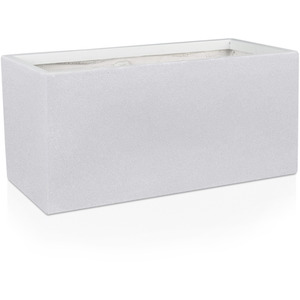 Light Concrete High Trough Planter by IDEALIST