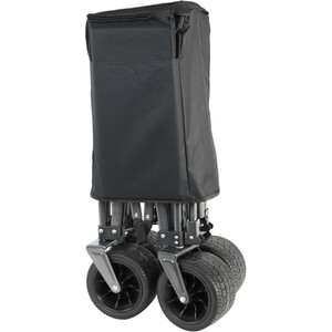 Heavy Duty Foldable Camping Cart Trolley - Black by Active Sport